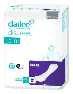 Dailee Discreet Prem Slim Maxi