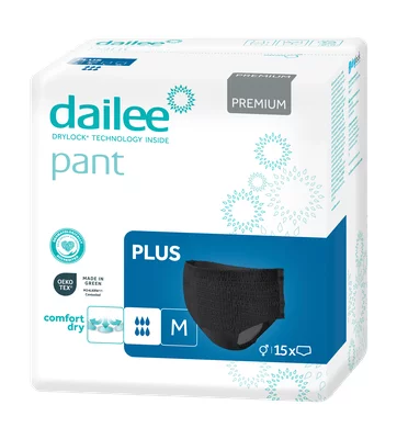 Dailee Pant Lady Premium Black Plus M